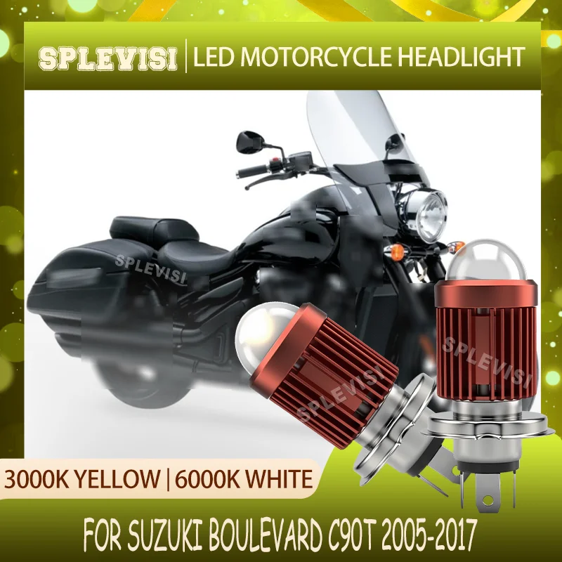 

Need Light Instantly Our H4 LED Bike Headlamp has Quick Response. For Suzuki Boulevard C90T 2005 2006 2007 2008 2009 2010-2017