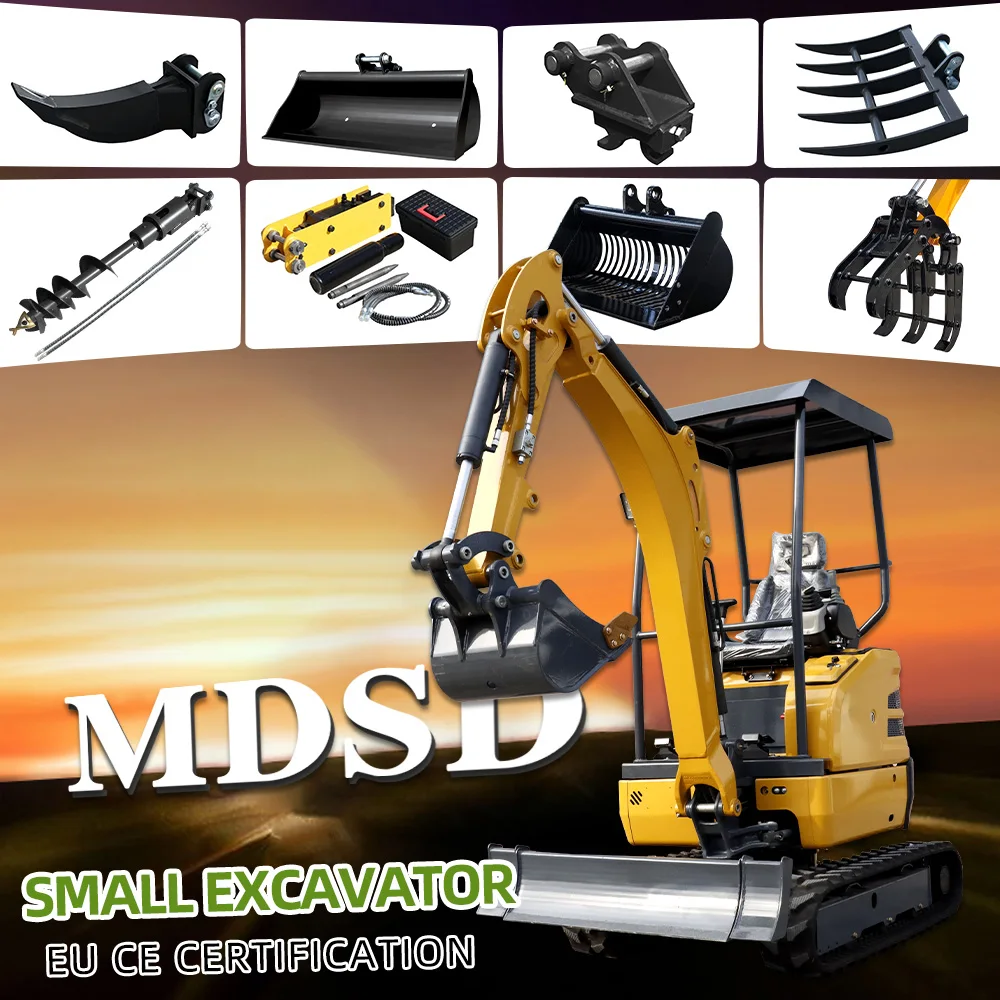 

2 Ton Mini Excavator For Orchard Farm Wholesale Micro Digger Crawler High Quality Customized Small Excavator For Kubota CE EPA