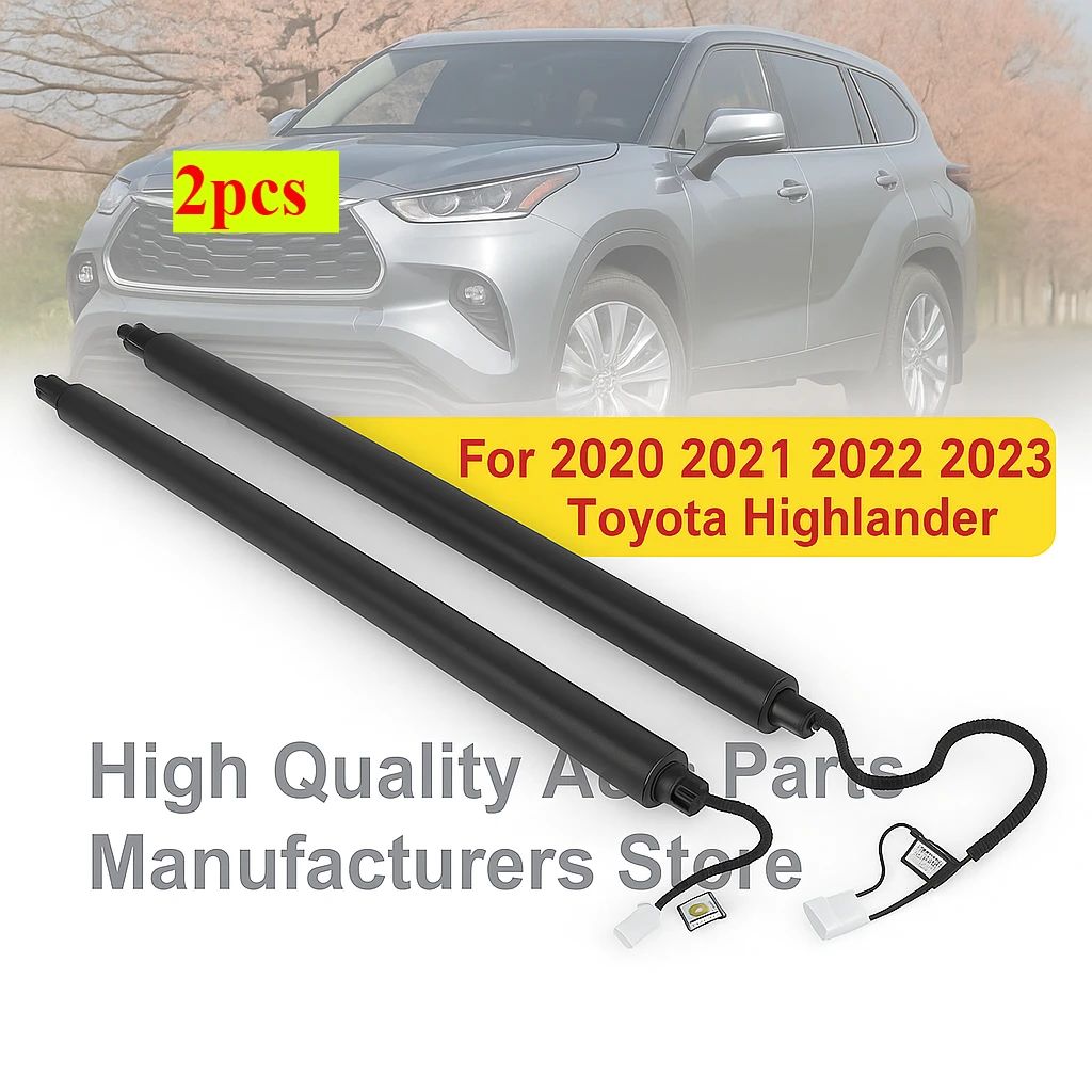 

2PCS 68910-0E070 Power Hatch Lift Support Electric Rear Gas Spring Boot Flap Lid Strut For 2020 2021 2022 2023 Toyota Highlander
