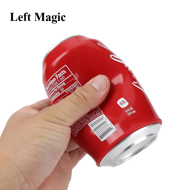 Coke Trio Magic Tricks Crash Can Restoration Classic Magia Magician Close Up Bar Illusions Gimmicks Mentalism Magie Props