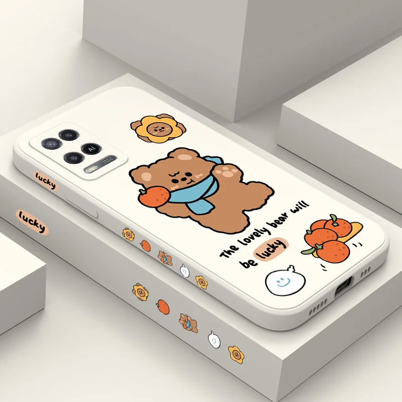 

Dancing Bear Phone Case For OPPO A54 A74 A57 A77 A78 A96 A76 A95 A94 A83 A53 A72 A52 A9 A5 A12 A31 2020 S 4G 5G Cover