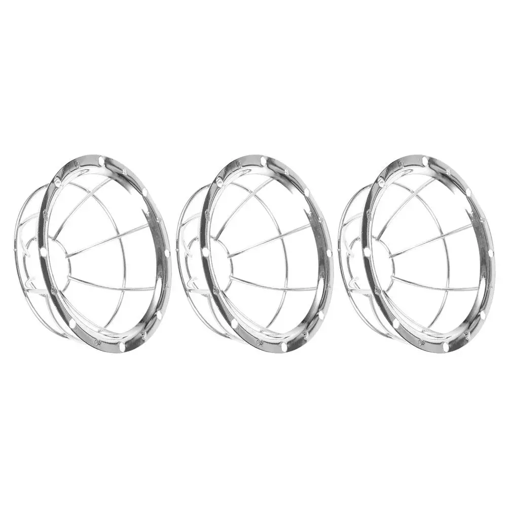 

3Pcs Smoke Covers Metal Fire Sprinkler Guard Protective Cap for Cooking Office Home Replacement Plate