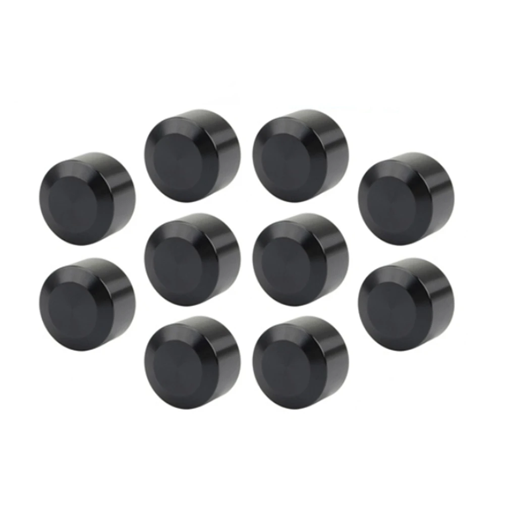 10Pcs Head Bolt Cover Screws Motor Bolts Cap Screw Covers for Twin Cam Softail Sportster Fit 9-12mm