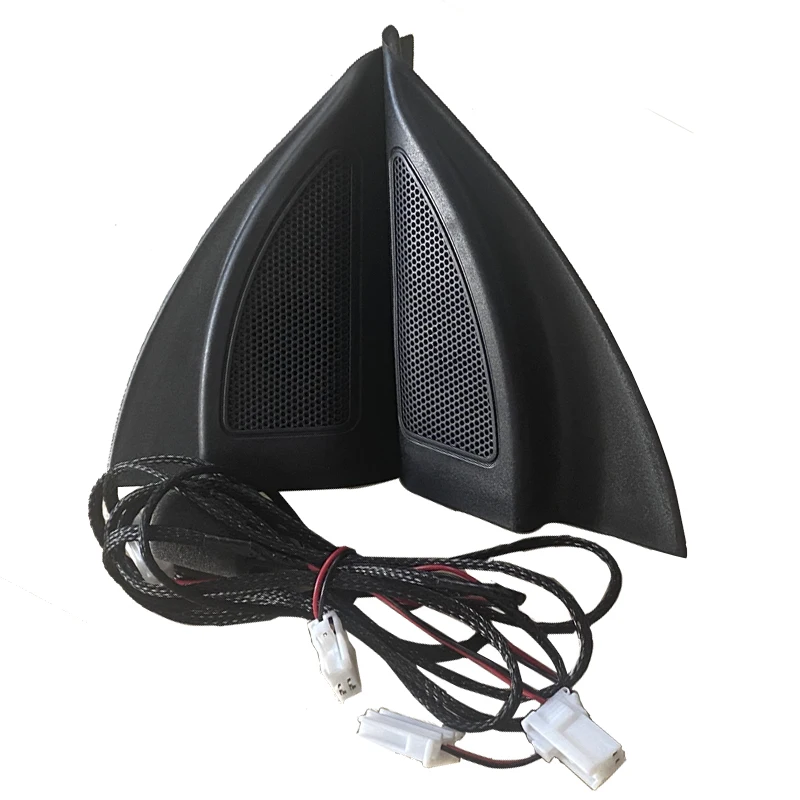 For Hyundai Solaris (2) 2017 Car Tweeter Speakers Triangle Audio Trumpet Speakers