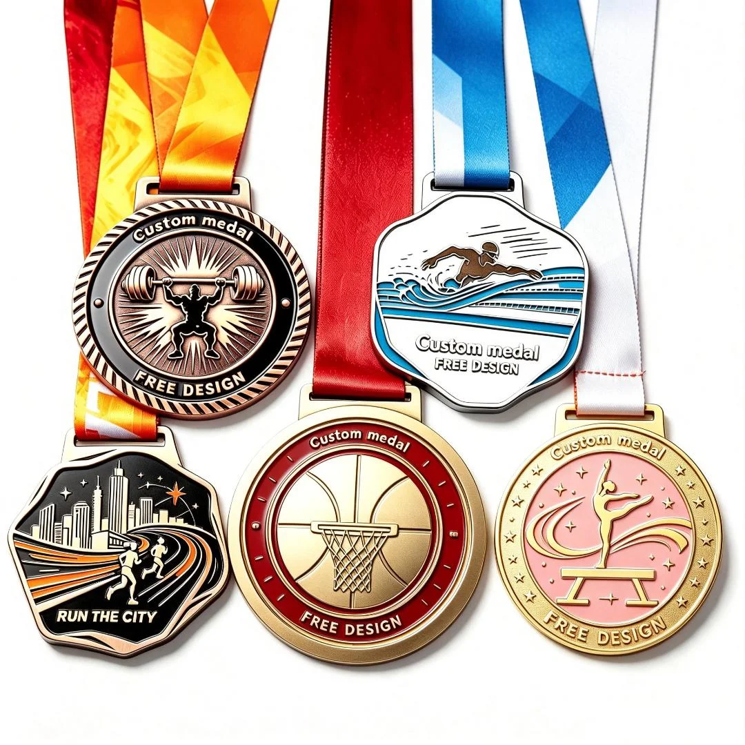 Metal Medal Manufacturer Custom Metal Medal Personalized Graduation Medals Dance Taekwondo Sports