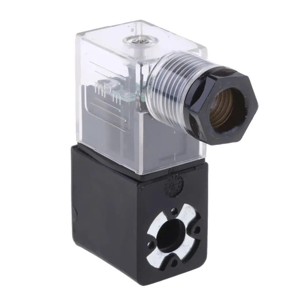 Solenoid 12v Valve Aluminum Alloy Pneumatic Air Solenoid Valve AC110V for Engineering and Repair Tasks
