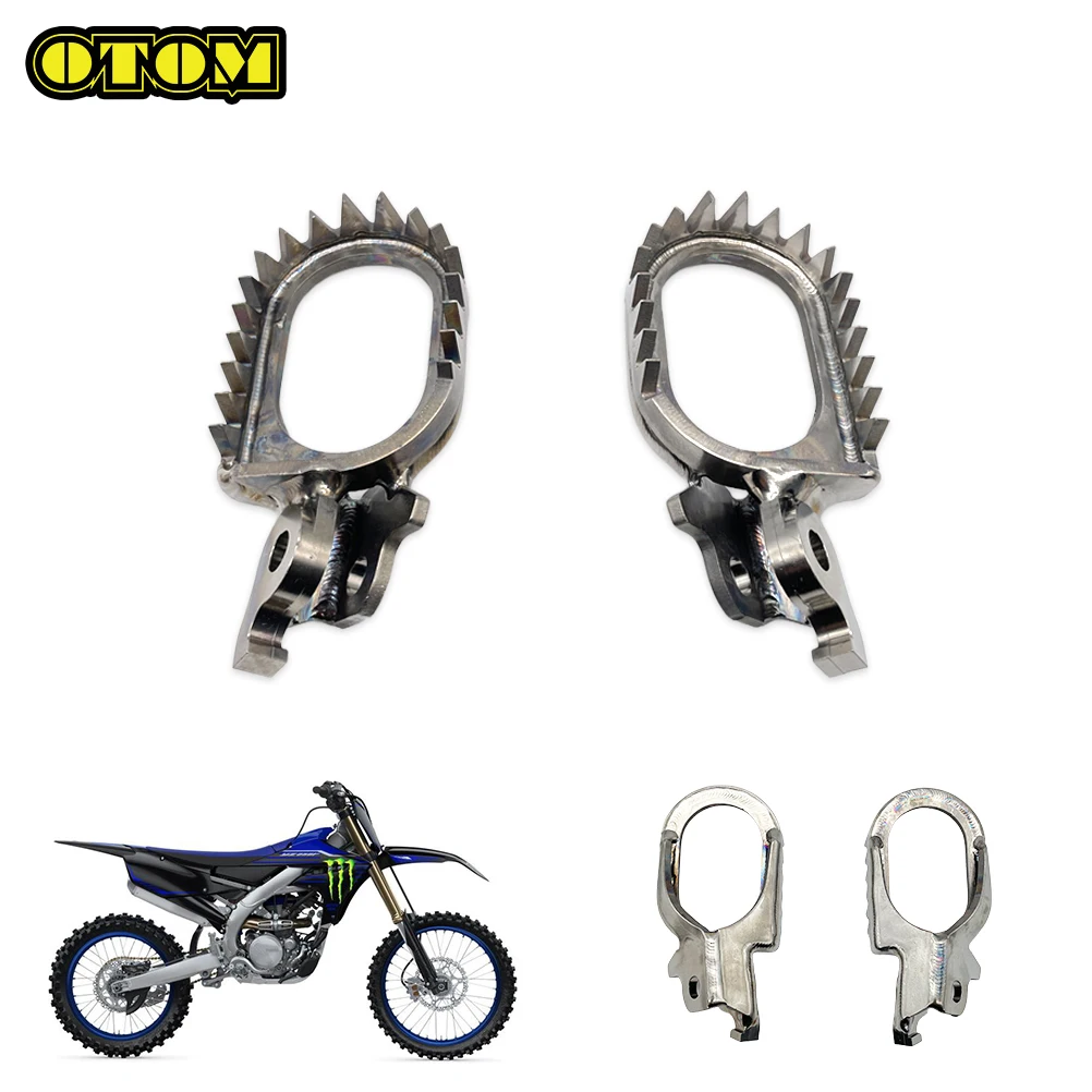 Motorcycle For YAMAHA Footpegs Titanium Alloy Front Footrest NEW Foot Rest Pegs YZ 65 85 125 YZF WRF 250 450 TENERE Accessories