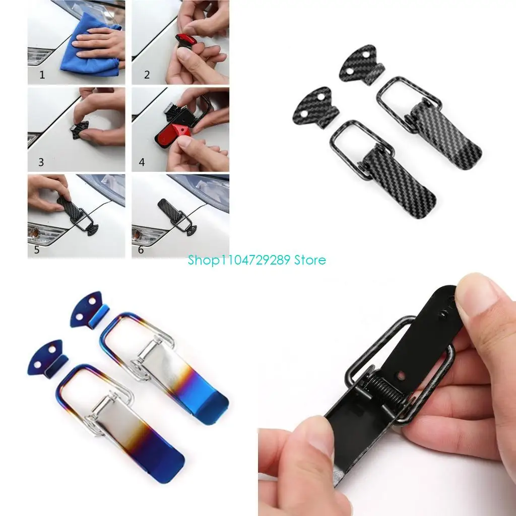 D8KE Fastener Clip Universal Security Hook Lock Clip Bumper Quick Release Hook Lock Clip for Drone Car Truck Accessories