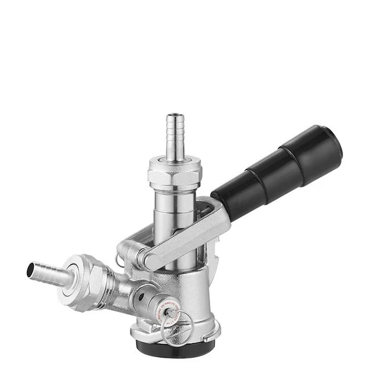 American D-type round handle distributor craft beer barrel connector draft beer machine self-brewing