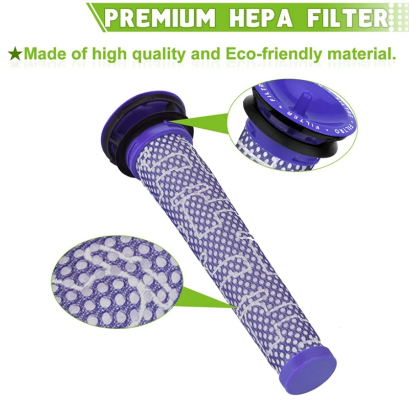 Promotion!Replacement Accessories For Dyson V6 DC58 DC59 DC61 DC62 DC74 Vacuum Cleaner Parts Motor Rear Cover Rear Pre-Filter