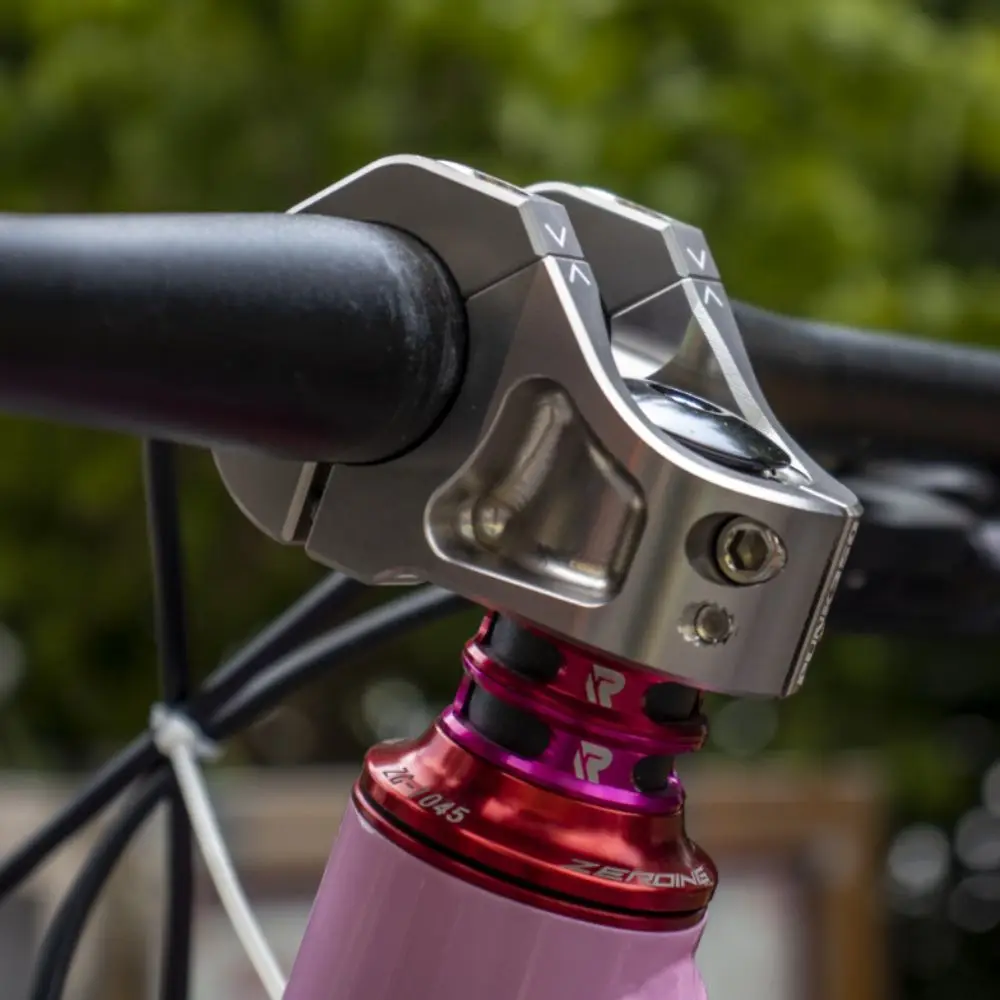 

CNC Anodizing Bicycle Handlebar Stem Adjustable Aluminum Alloy MTB Stem Riser 31.8x35mm Colorful Mountain Bicycle Stem Road Bike