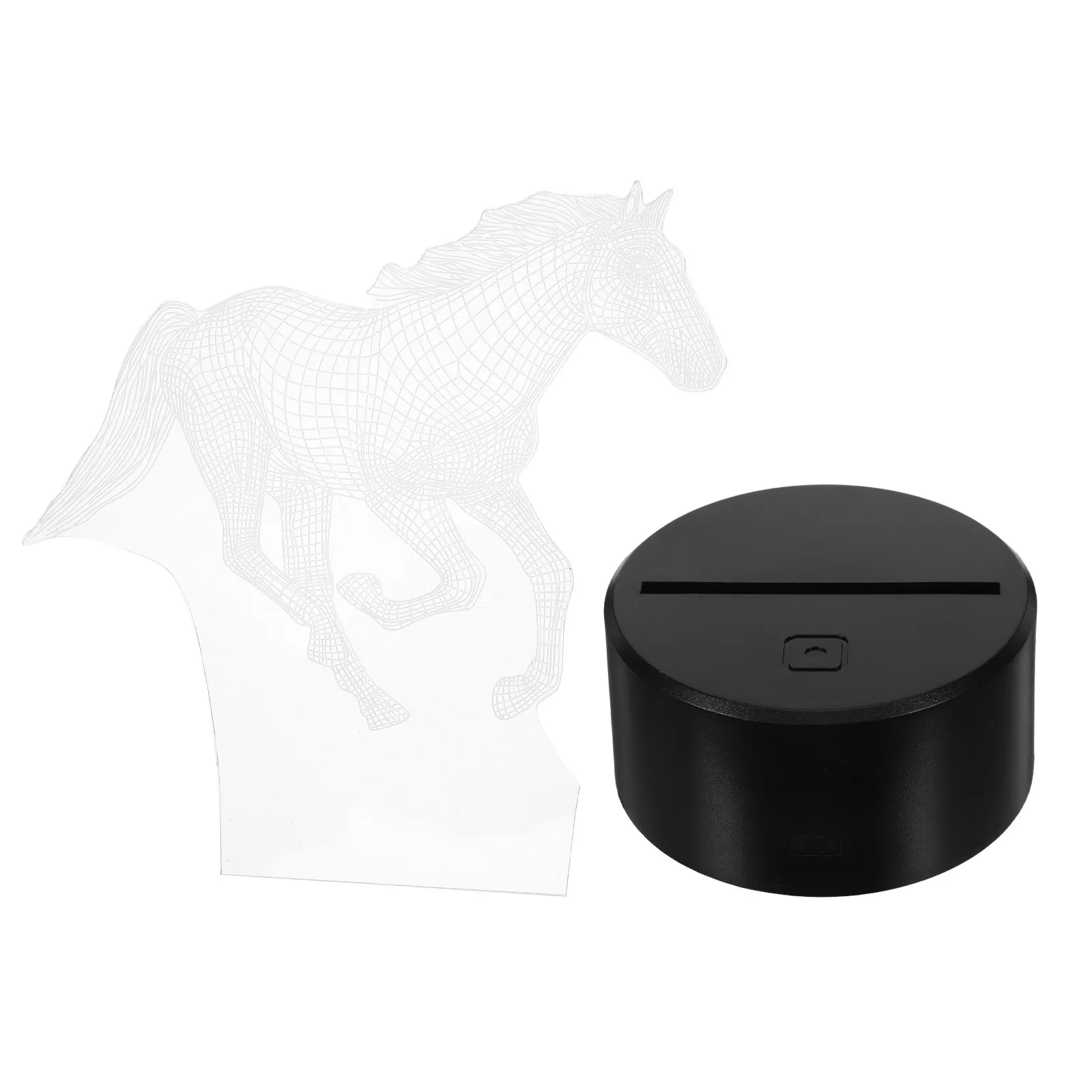 

Настольная лампа в виде лошади с сенсорным управлением, RGB, разноцветная, мини-ночник, креативная прикроватная лампа, декор для спальни девочки, украшение для гостиной