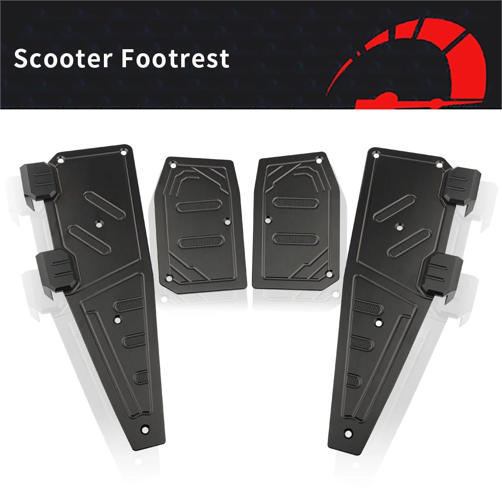 

FIT For SR GT200 SR GT125 2022-2023 Motorcycle Accessories Parts Footrest Plate Footboard Steps Scooter Foot Pegs Plate Pads