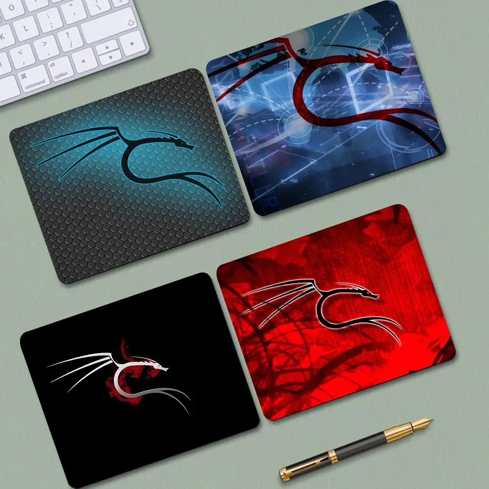 K-Kali L-Linuxes Mouse Pad Non-Slip Mouse Mat Laptop Gaming PC Black Computer For Pad Mouse Rubber