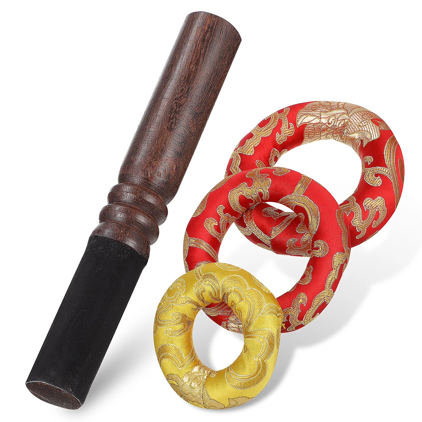 

3pcs Buddhist Sound Pads Non-Slip Cotton Singing Cushions For Meditation Yoga Tibetan Bowl Pillow Set Sound Bowl Mat