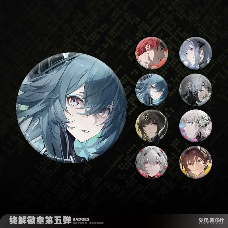 Sunsyea PUNISHING: GRAY RAVEN Official Merch ZhongJie Vol.5 Badge Theme Series Badge Watanabe Lamia Alisa