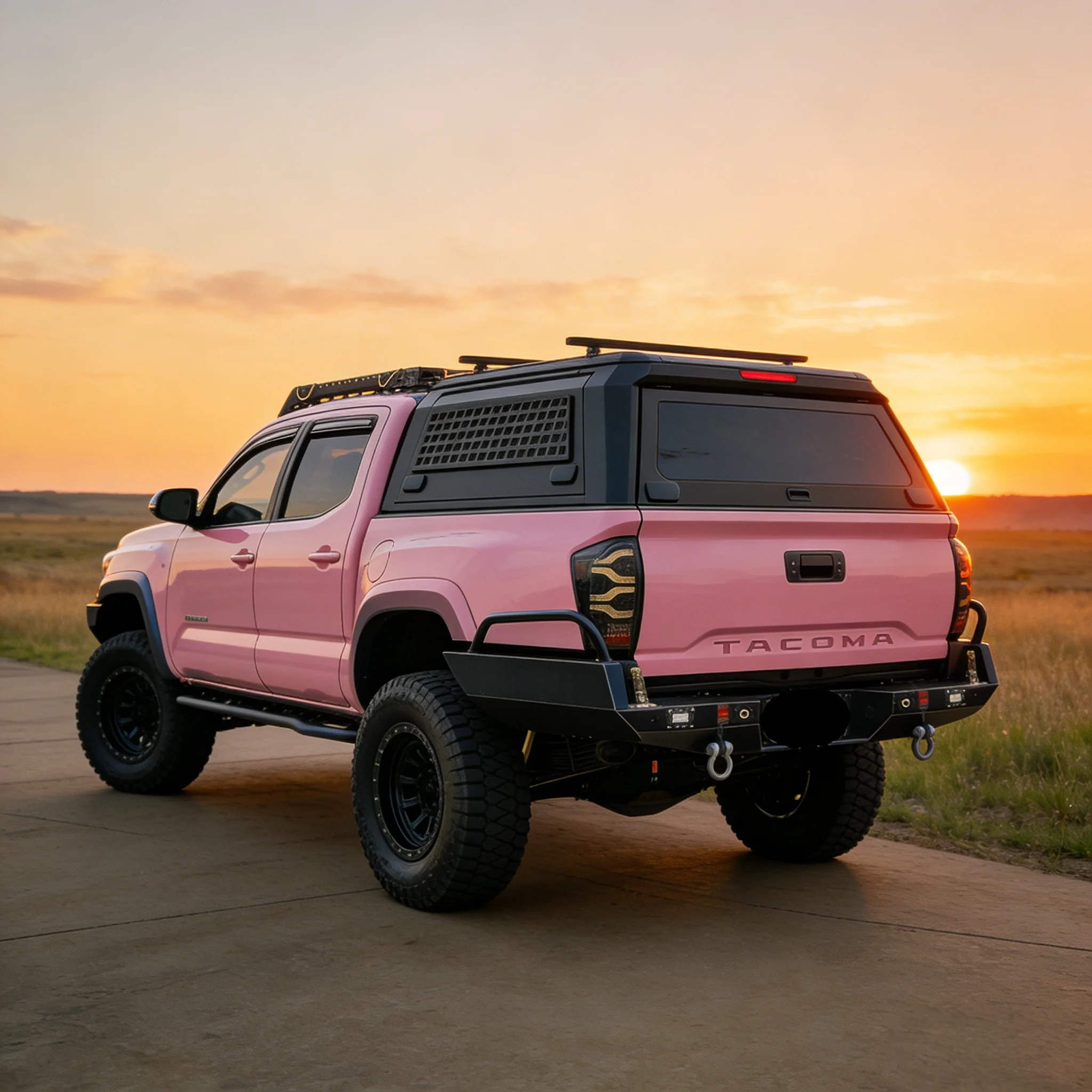 

Dream Garage A Durable Modular Truck Canopy Suitable For Tacoma Pickup Trucks. This Canopy Is Equipped With A Low - Wind - Noise