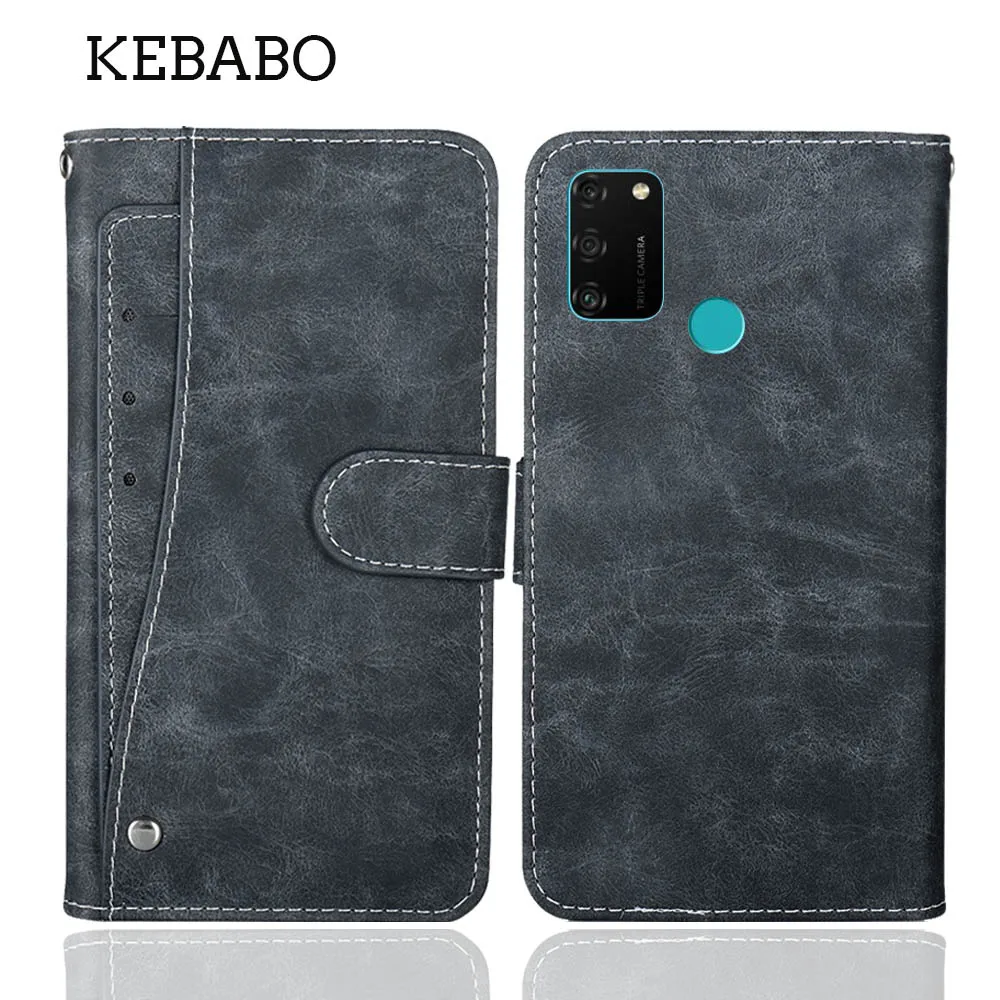 Leather Wallet For Honor 7A 7C 7S 9A 9C 60 80 90 100 GT SE Pro Case Fashion Vintage Luxury Protective Cover Phone Bags