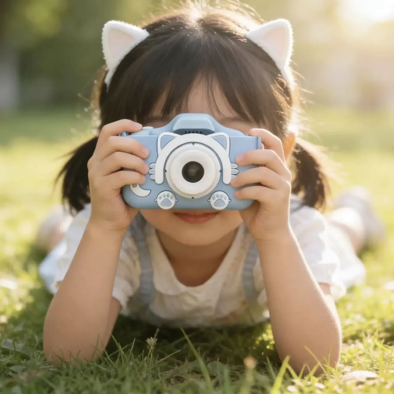 

Детская цифровая камера мгновенной печати в стиле мультяшной зеркальной камеры для мальчиков, девочек и студентов, портативная HD-камера, подарок на день рождения