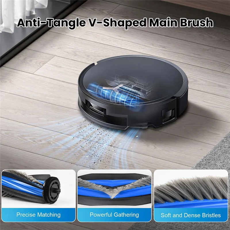 A24P для Ecovacs Deebot T50 Max Pro Omni, сменный комплект для робота-пылесоса включает в себя основную щетку, мешки для пыли, фильтры, подушечки для швабры