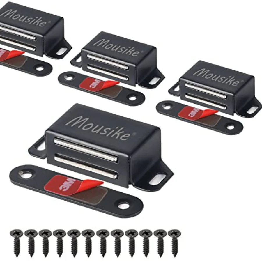 

Магниты для шкафов 30 фунтов, дверные магниты с сильным магнитным креплением для кухонных шкафов, гардеробов, дверей и ящиков