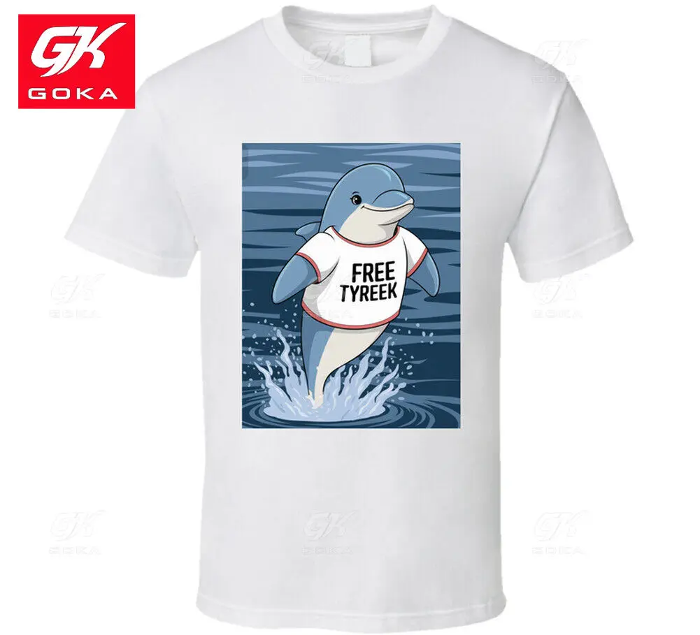 Free Tyreek Support T Shirt NEW Graphic T Shirts Mens Clothing Cotton Tees Vintage Tops Printed T-shirt Y2K Clothes Classic Tee