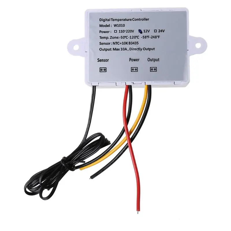 

Digital LED Temperature Controller 10A Fahrenheit and Centigrade Thermostat Control Switch Probe Temperature Drop Shipping