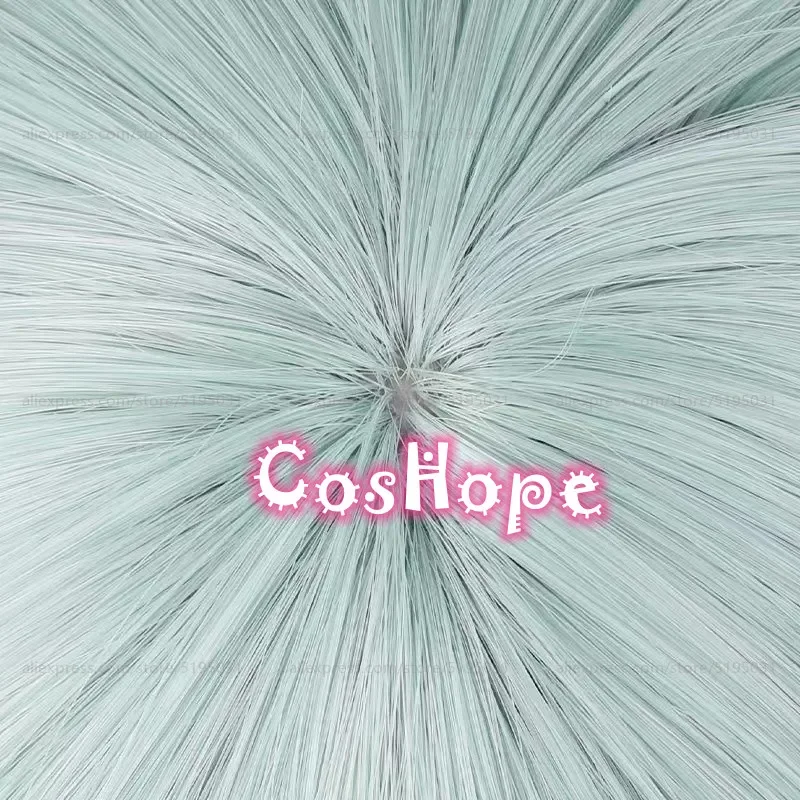 Peluca de Cosplay de Elizabeth Liones, cabellera sintética resistente al calor de 78cm de largo, estilo Cian, Anime