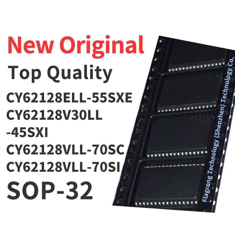 1 Piece CY62128ELL-55SXE CY62128V30LL-45SXI CY62128VLL-70SC CY62128VLL-70SI SOP-32 Chip IC New Original