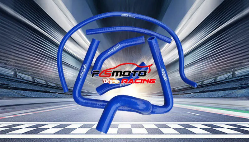 For KAWASAKI NINJA ZX10R SILICONE HOSE Silicone radiator hose 2008-2010 08 09 10 2008 2009 2010 4
