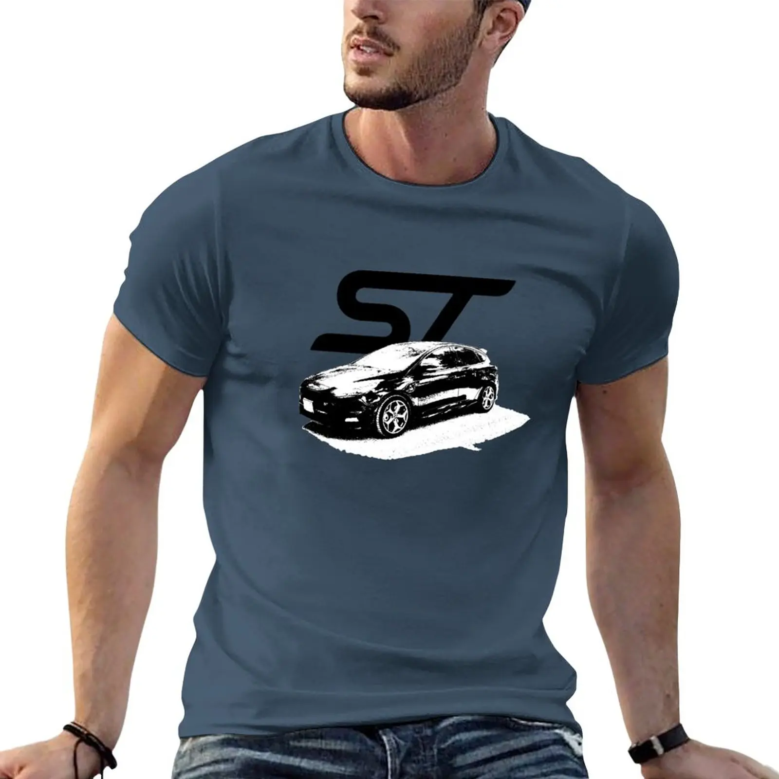 Focus ST - Wear your Passion T-Shirt summer tops oversized t shirt men clothing