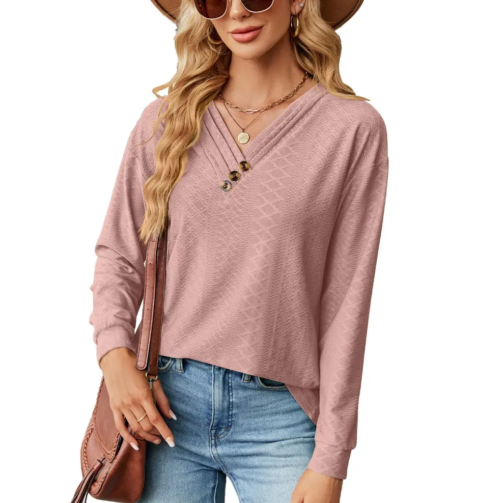 

Autumn Chic Women's T-Shirt Fashionable Casual Top for Women