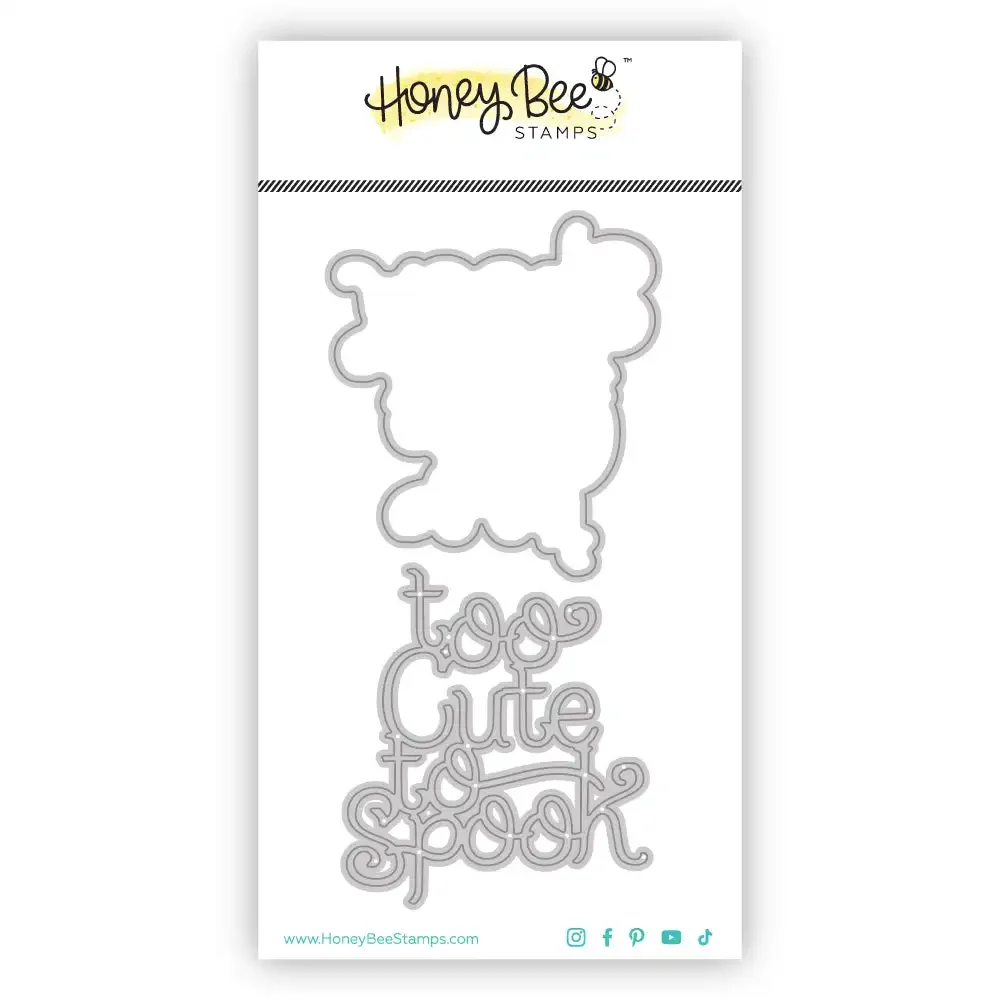 Too Cute To Spook - Honey 2024 August Metal Cutting Dies Scrapbook Diary Decoration Embossing Diy Greeting Card Handmade