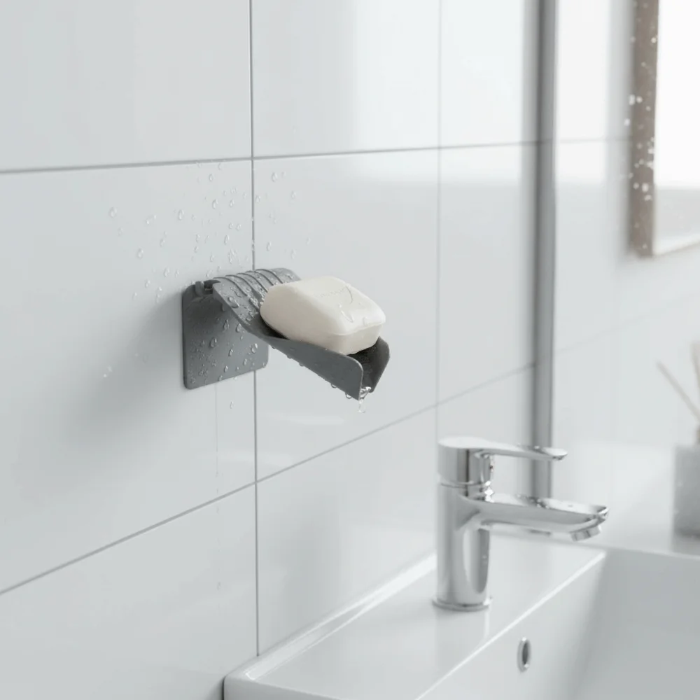 

Без установки Портативный инструмент для чистки ванной комнаты Сливная вода Не требует сверления Автоматическая сливная мыльница