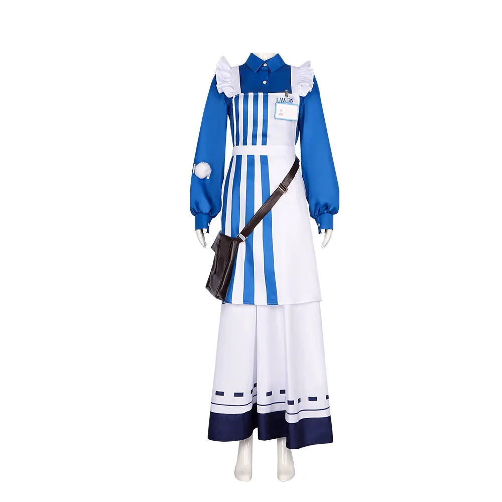 Adults' Lawson Jogo Cosplay Traje, Roupa do psicólogo do paciente, Roupas Halloween