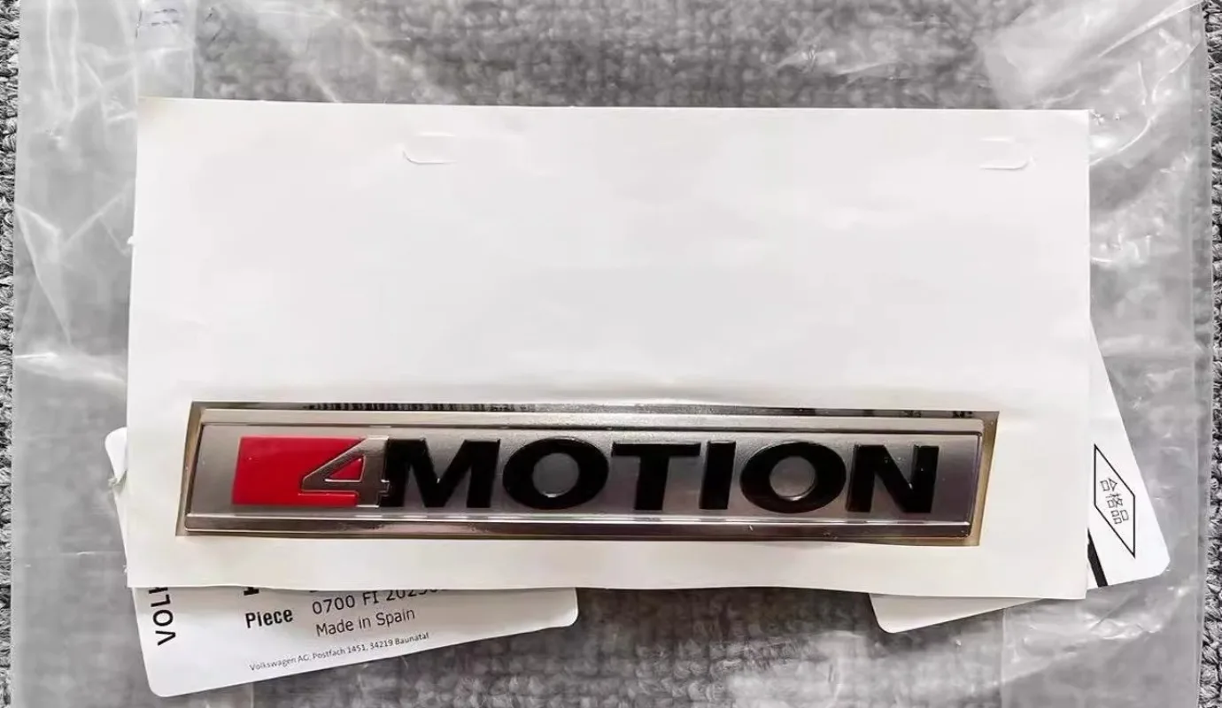 

4MOTION Rear Emblem for Volkswagen Tiguan Multivan T5 T6
