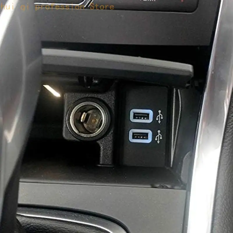 2 USB-Armaturenbrett-Anschlusseinsatz HC3Z-19A387-F für den Ladezugang für Mobiltelefone Auto H8WE – Detail 4