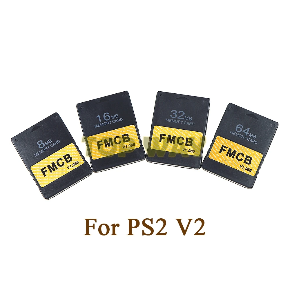 5PCS MCboot V2 V1.953 Memory Card Accessories Game Memory Card For Sony PS2 Playstation 2 FMCB McBoot Free MC Boot V1 V1.953