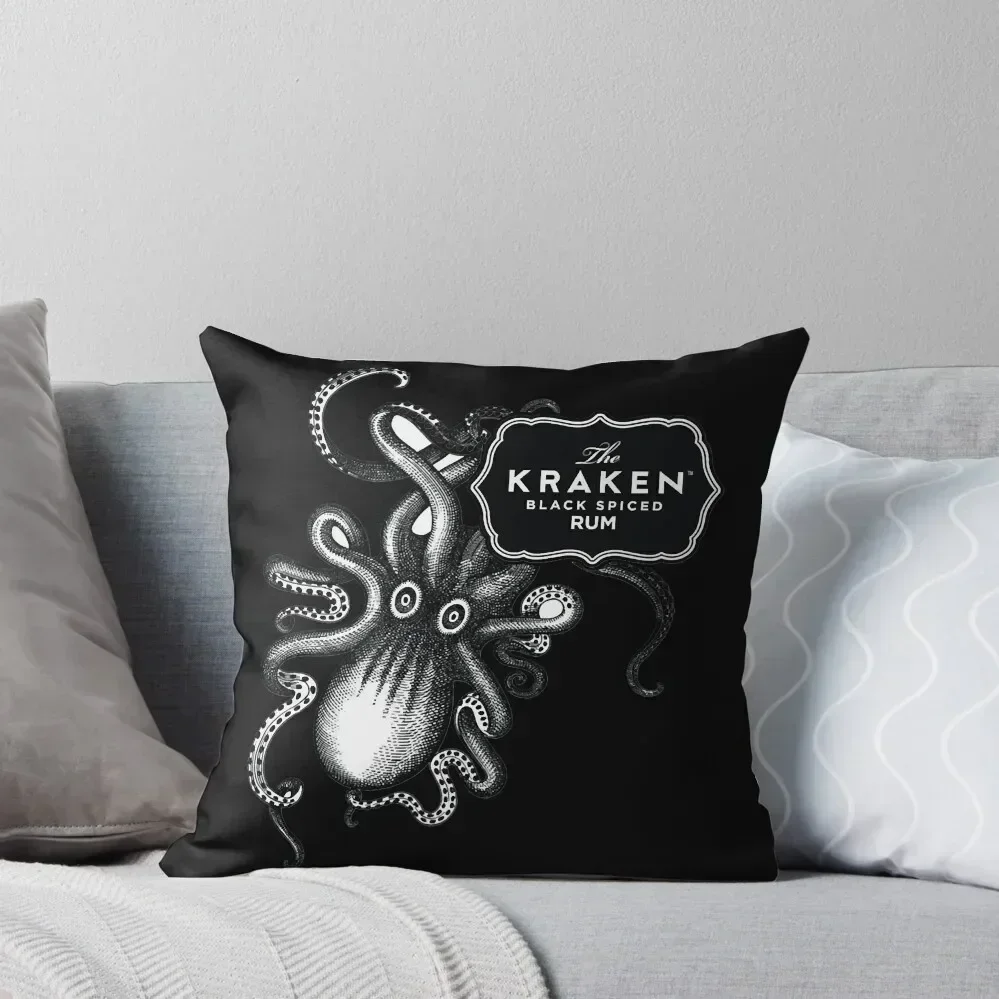 

Kraken Rum Throw Pillow ornamental pillows Cushions Cover Ornamental Pillow Sofas Covers pillow