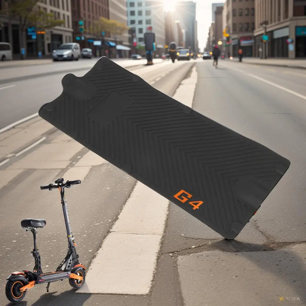 

Для Kukirin G4 педаль для электрического скутера, противоскользящая резиновая накладка для ног для электронного скутера, самоката, сменные аксессуары