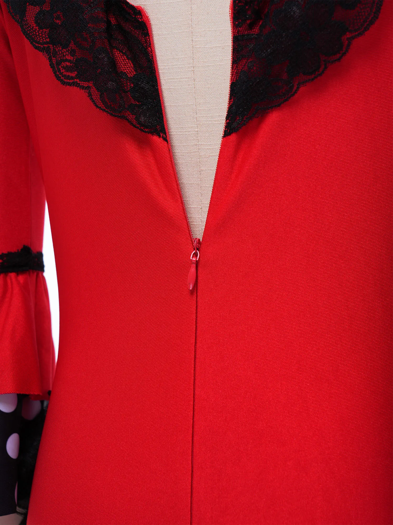 

Traditional Spanish Flamenco Dance Dress Girls Classic Flamengo Bullfight Festival Dress for Performance Party Carnival Festival