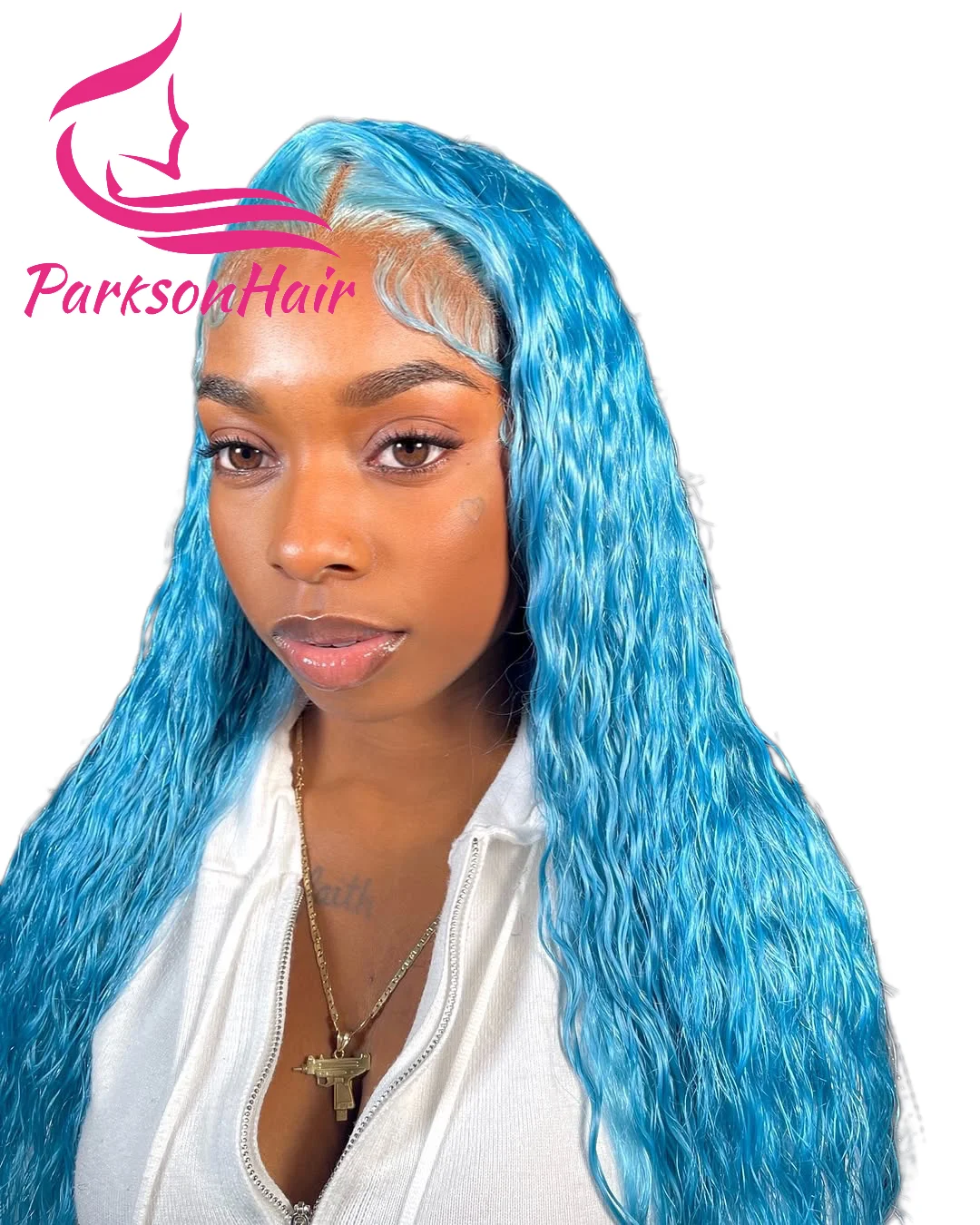 الضوء الأزرق شعر بشري مجعد الباروكات 13x6 13x4 الدانتيل الجبهة الباروكات قبل قطعها البرازيلي عميق مجعد الملونة الدانتيل الباروكة الأمامية للنساء