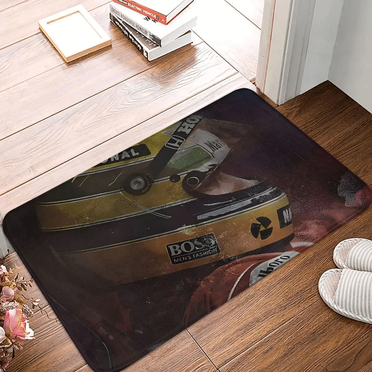 Senna Driver Non-slip Doormat Ayrton Art Bath Kitchen Mat Welcome Carpet Home Modern Decor