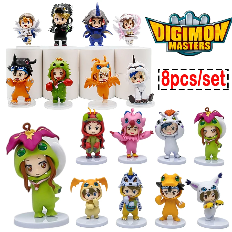 

Цифровые персонажи Digimon второго/третьего поколения: Таичи, Мэтт Ишида, Сора — фигурки для косплея, модель игрушки, подарок