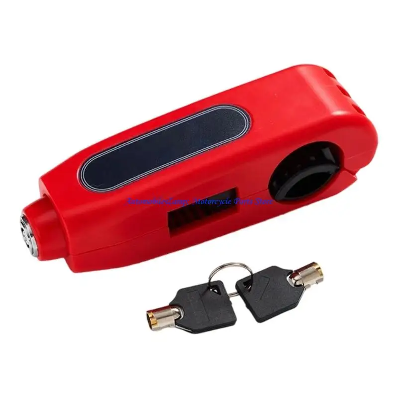 H7BDオートバイグリップロックブレーキ/ハンドルバー/スロットルロック自転車、スクーター、モペット、またはATV盗難防止オートバイロックに適しています