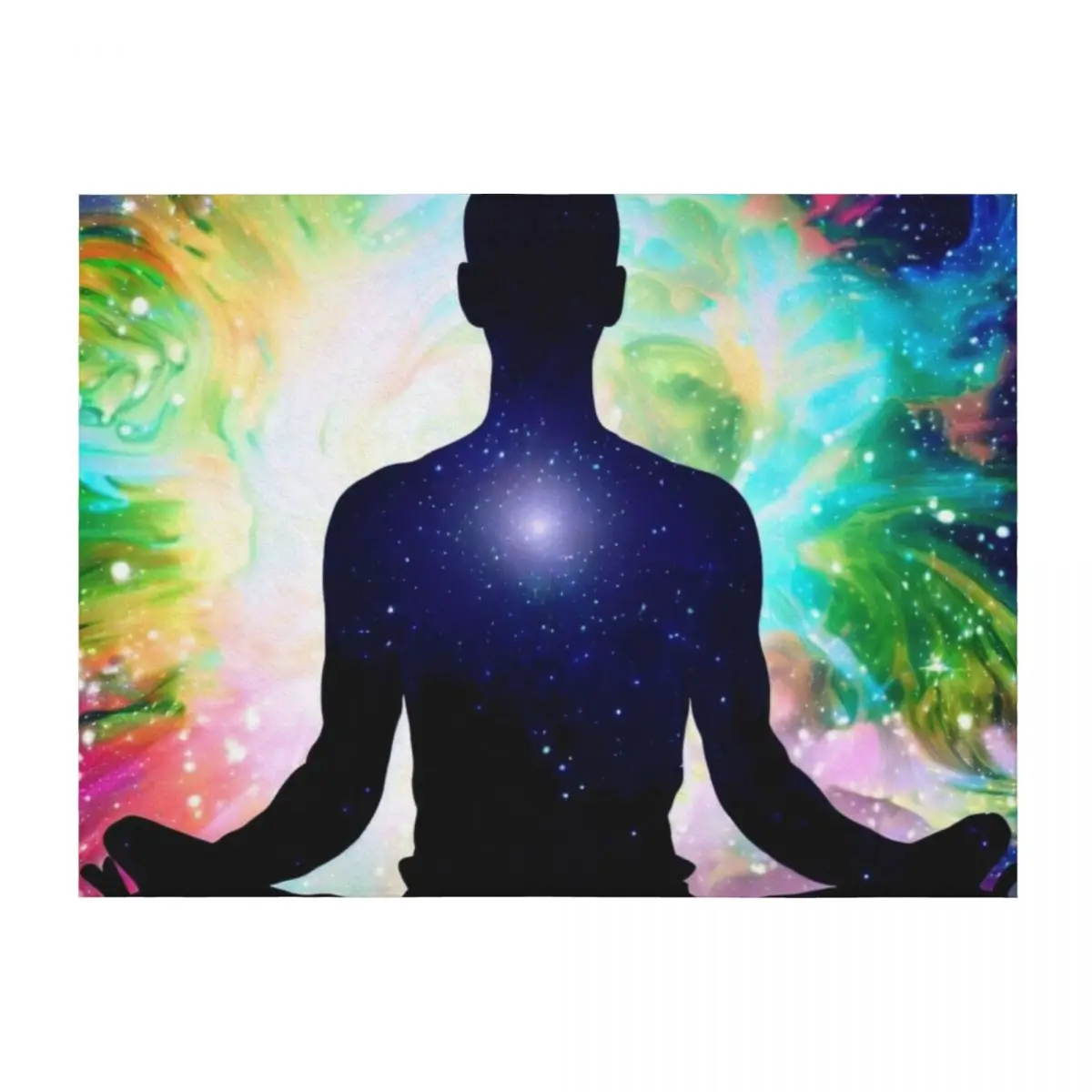 

The universe within you Throw Blanket Personalized Gift decorative Sofas Kid'S Blankets