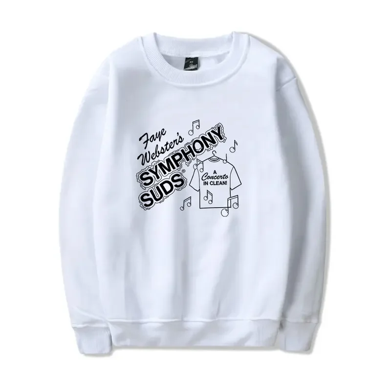 Faye Webster Merch Underdressed At The Symphony Crewneck Sweatshirts Women Men Long Sleeve Fashion Pullover Clothes