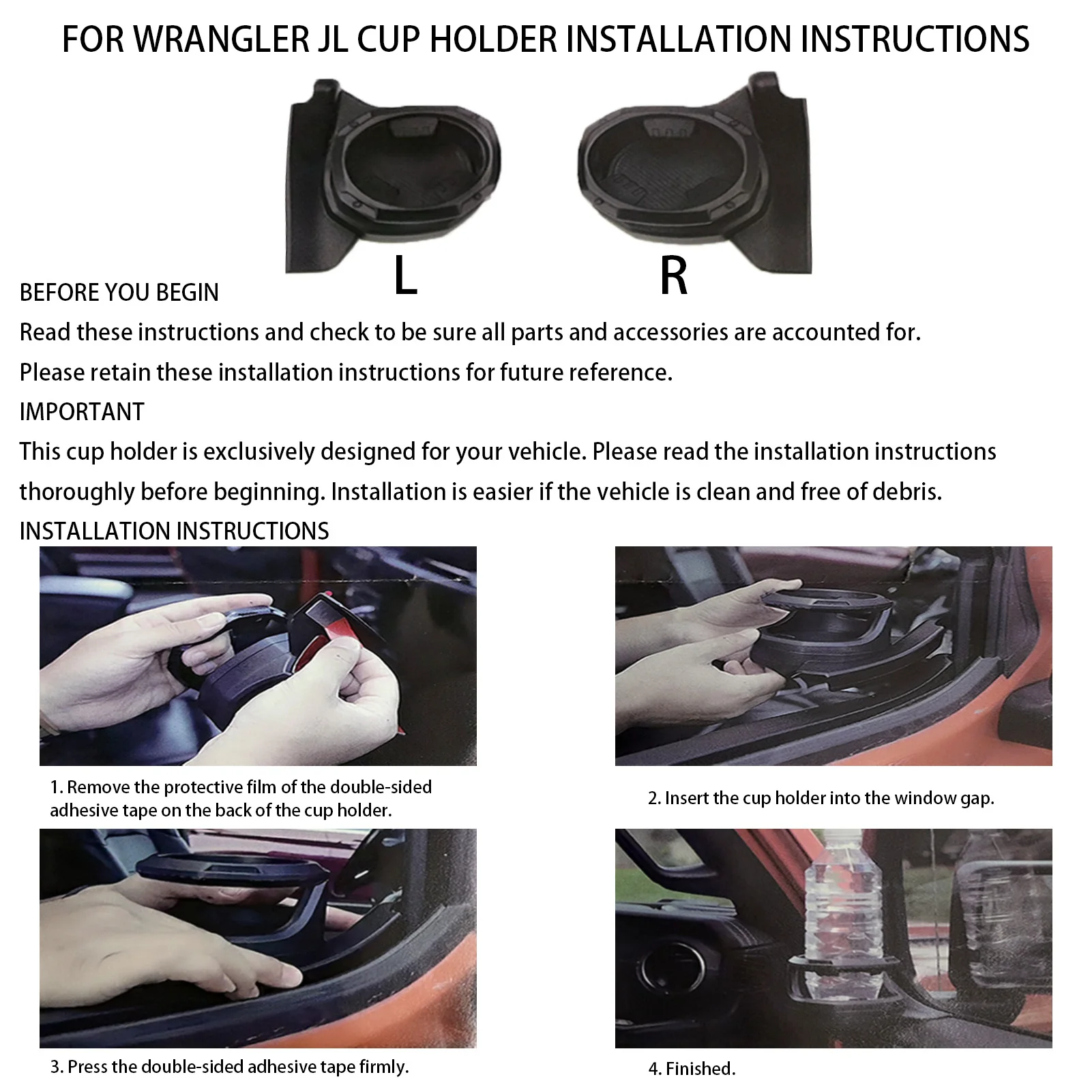 Auto-Getränkehalter Universell Einsetzbar Einfache Installation Getränkehalter für Heiße & Kalte Getränke – Detail 4