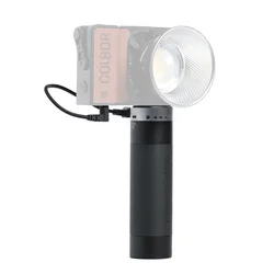 COLBOR PG77 77Wh PG99 98Wh Battery Grip D-Tap Type-C Interface Power Supply Battery Handle for CL60 CL100X W60 W100 Video Light