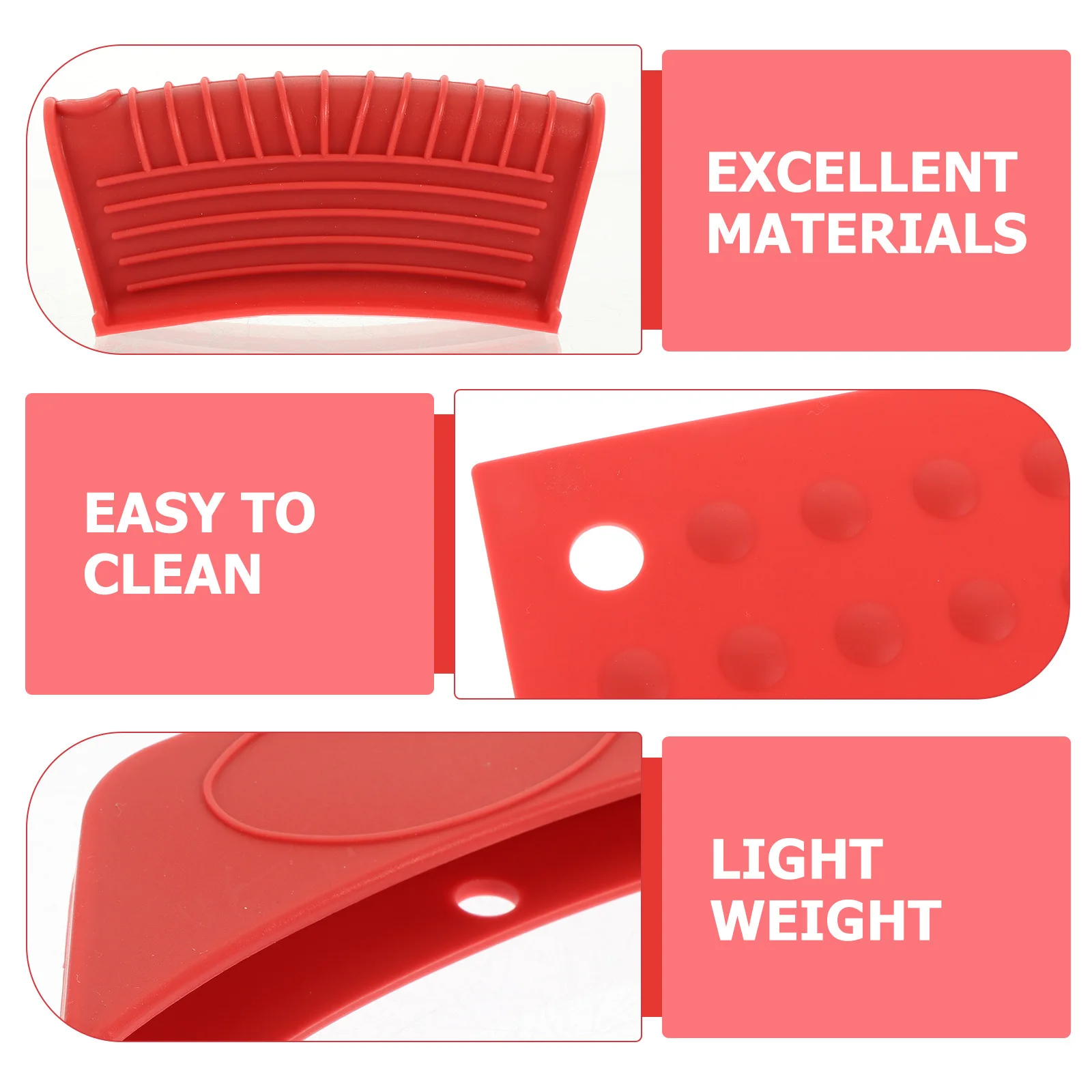 

7Pcs Pot Handle Covers Silicone Heat Insulation Non-Slip Anti-Scald Soft Sleeve Kitchen Pan Protector Pot Handle Cover